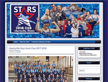 Tablet Screenshot of libertyvillestars.com